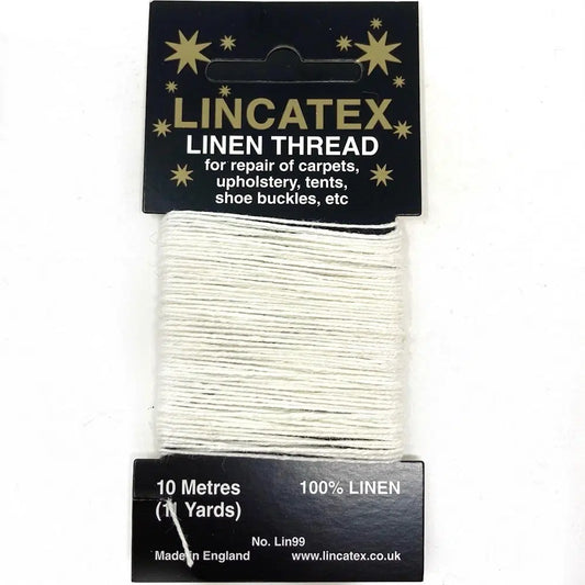 Lincatex Wool Nylon Mending Darning Yarn Thread - Off White
