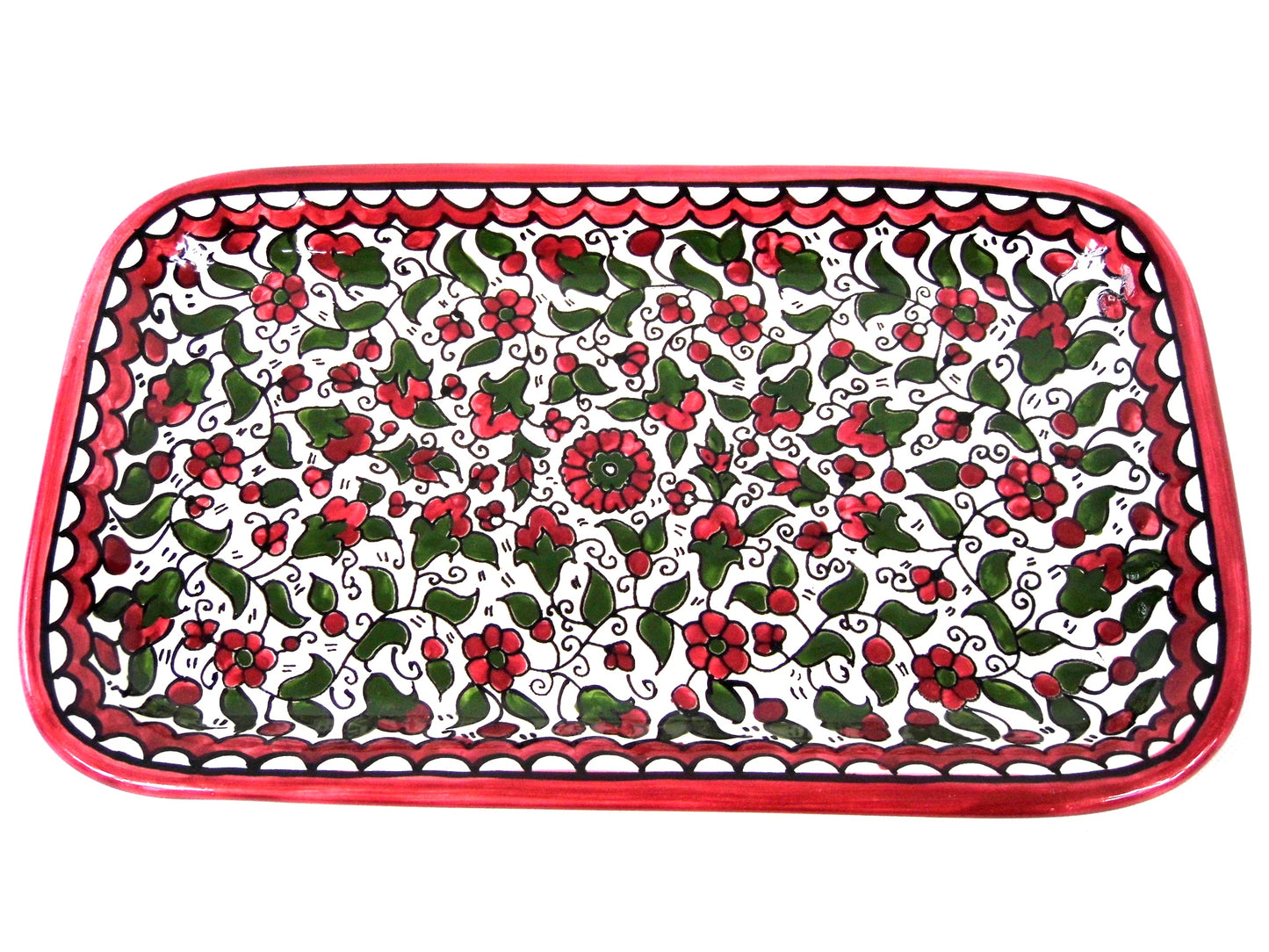 Rectangular Serving Platter -Rounded edges