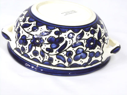 Handmade Ceramic Rice Bowl With Handles