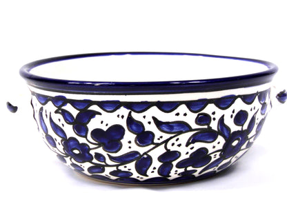Handmade Ceramic Rice Bowl With Handles