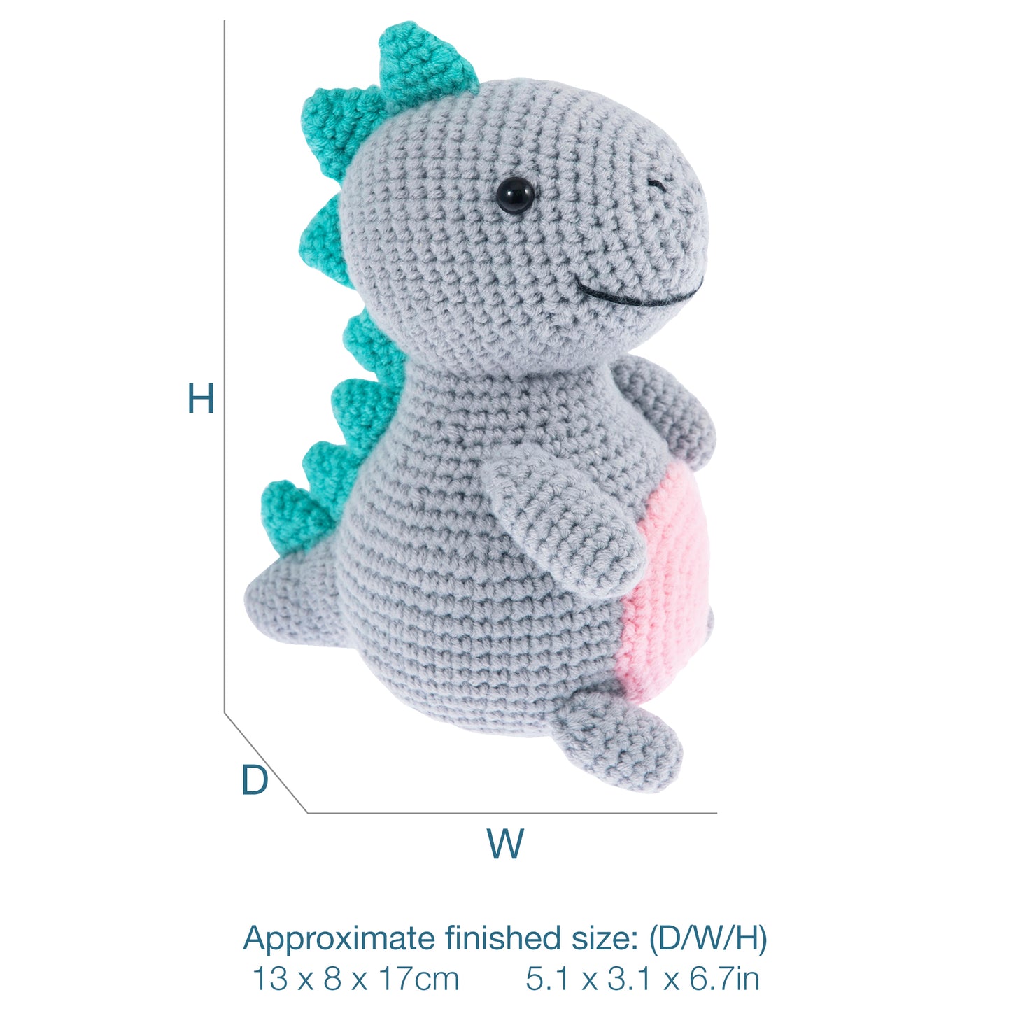 Crochet Kit: Amigurumi: Dinosaur