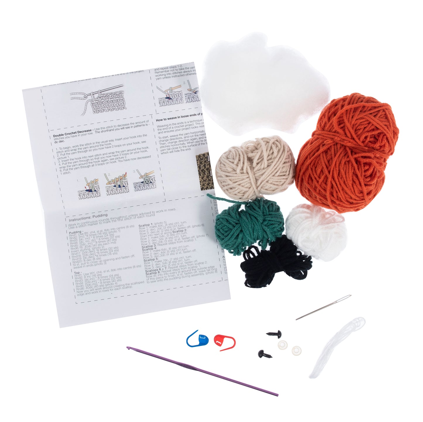 Crochet Kit: Amigurumi: Fox