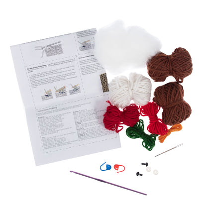 Crochet Kit: Amigurumi: Christmas: Robin & Pudding