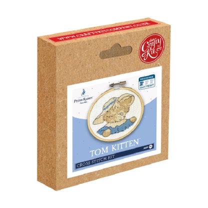 Beatrix Potter - Tom Kitten Mini Cross Stitch Kit