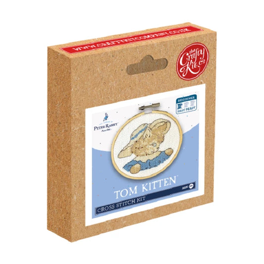 Beatrix Potter - Tom Kitten Mini Cross Stitch Kit