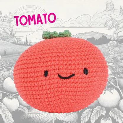 Knitty Critters - Pouch Pals - Fruit & Veg - Tomato