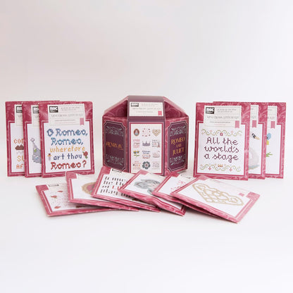 Royal Shakespeare Company 12 Mini Cross Stitch Kit, Love