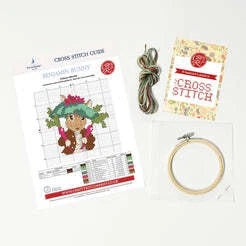 Beatrix Potter - Benjamin Bunny Mini Cross Stitch Kit