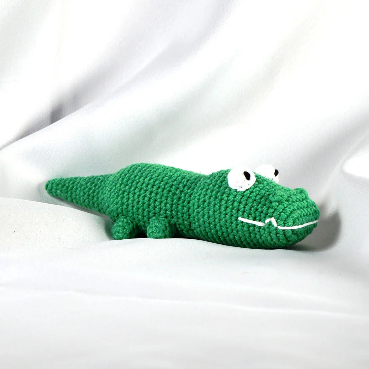 Knitty Critters - Pouch Pals 3 - Nibbles the Crocodile