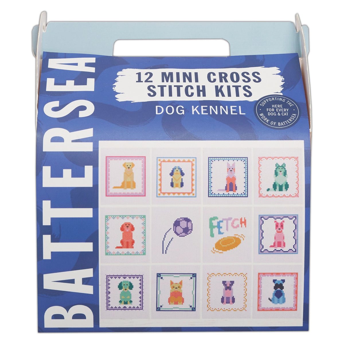 Cross Stitch Kit, Dog, Aida Fabric