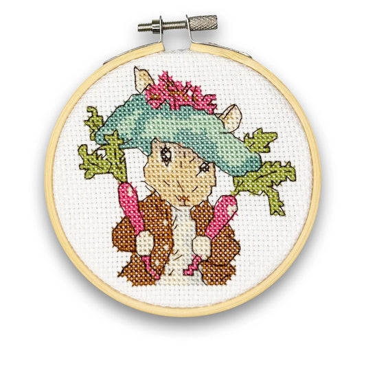 Beatrix Potter - Benjamin Bunny Mini Cross Stitch Kit