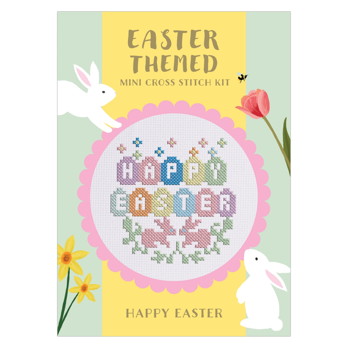 Sew & So On Mini Cross Stitch Kits, 12 Mini Easter Designs