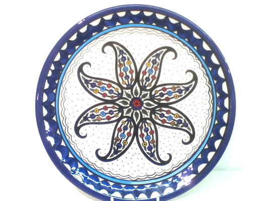 Handmade Palestinian Ceramic Plate