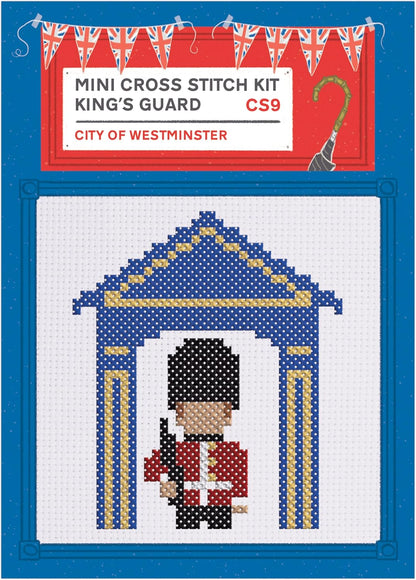 Sew & So On Mini Cross Stitch Kits, 12 Mini London Designs