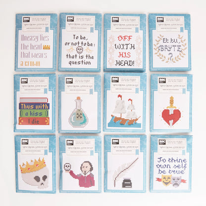 Royal Shakespeare Company 12 Crossstitch Histories Tragedies