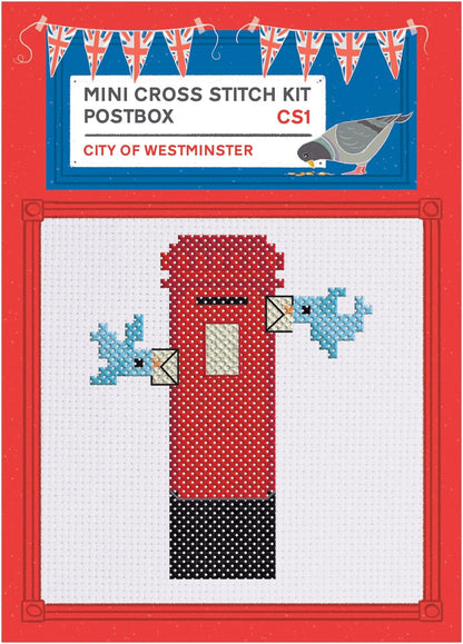 Sew & So On Mini Cross Stitch Kits, 12 Mini London Designs