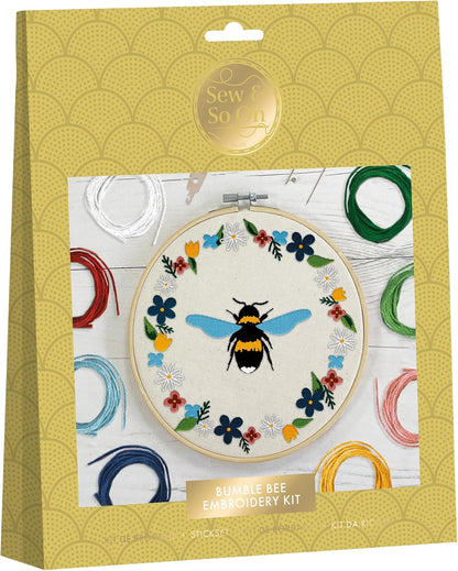 Embroidery Kit - Bee