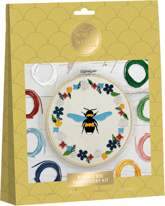 Embroidery Kit - Bee