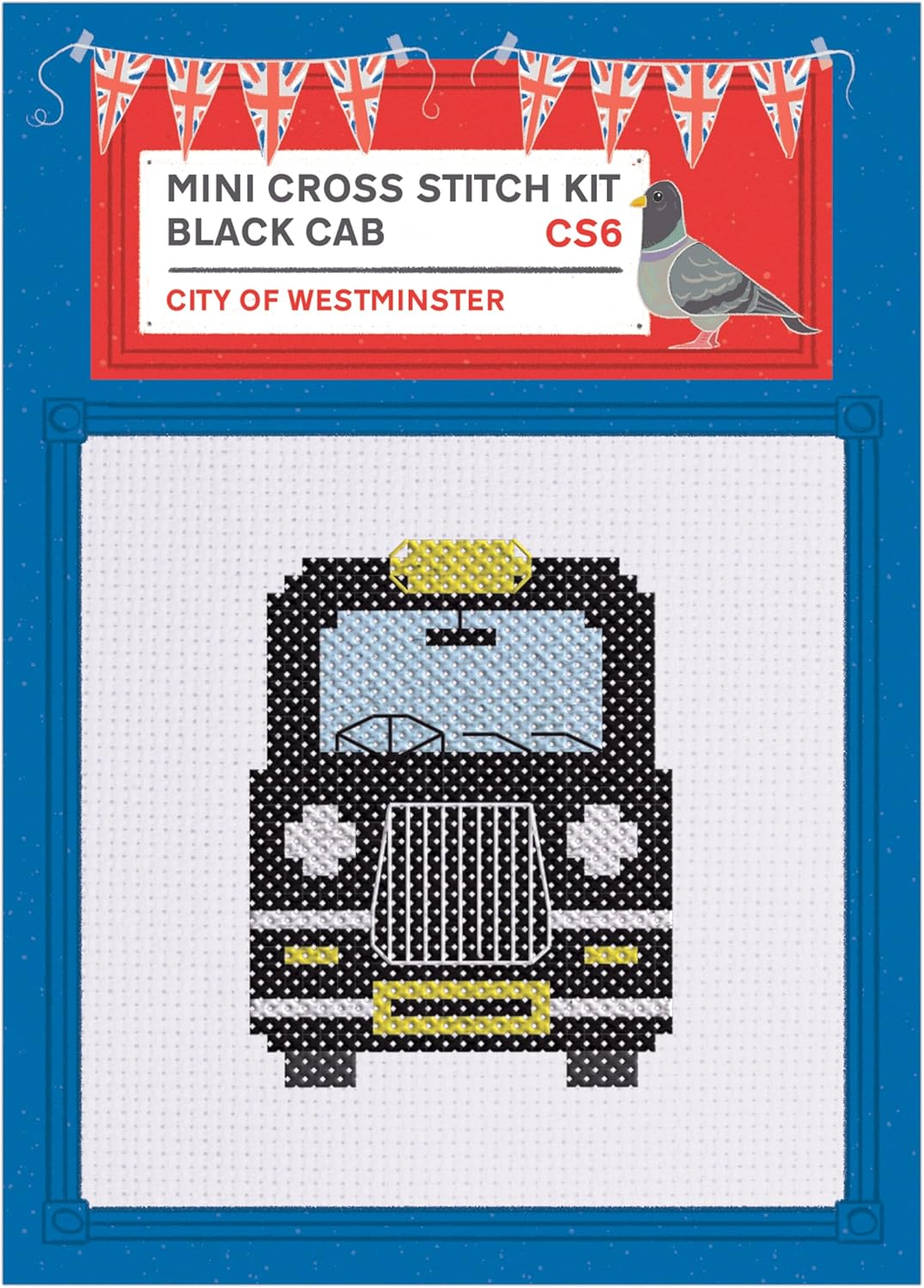 Sew & So On Mini Cross Stitch Kits, 12 Mini London Designs