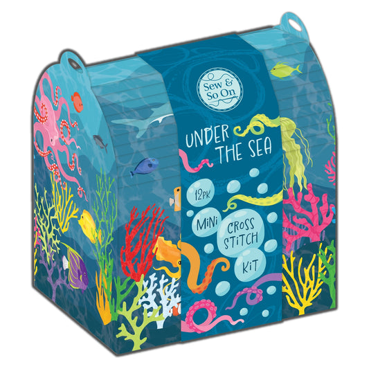 Cross Stitch, 12 Under the Sea Mini Designs