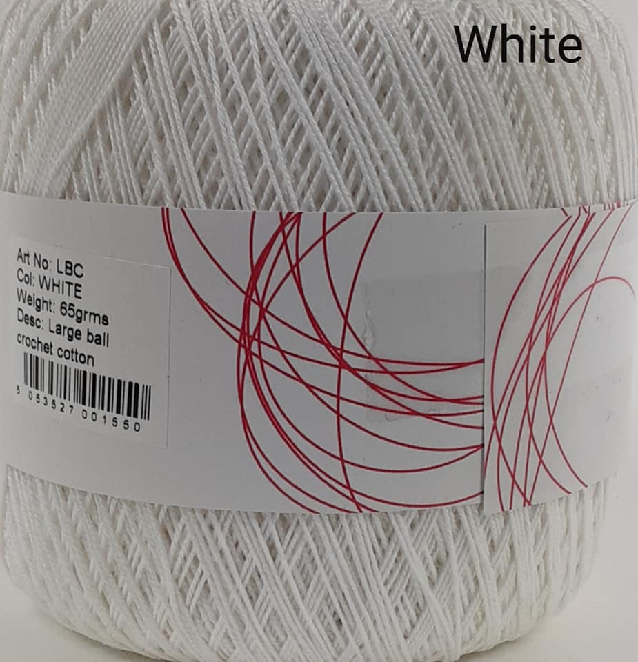 Large ball crochet cotton 65g