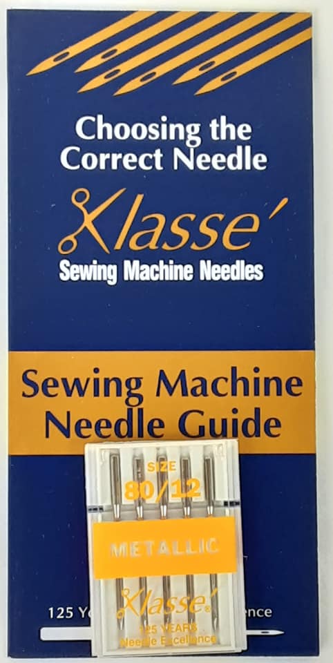 Klasse' Metallic Needles Size 80/12