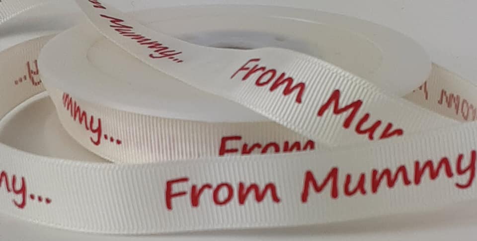 16mm From Mummy Ribbon