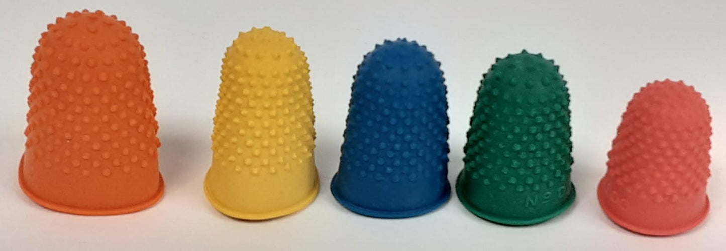Rubber Thimblettes- 5 Sizes