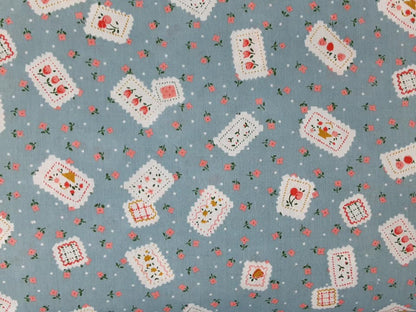 Stickers Pattern on Red or Blue.