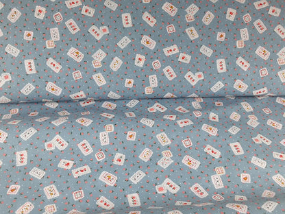 Stickers Pattern on Red or Blue.