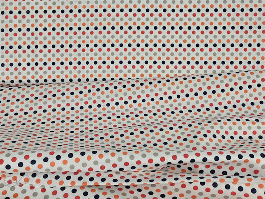 Autumn Theme Polka Dots