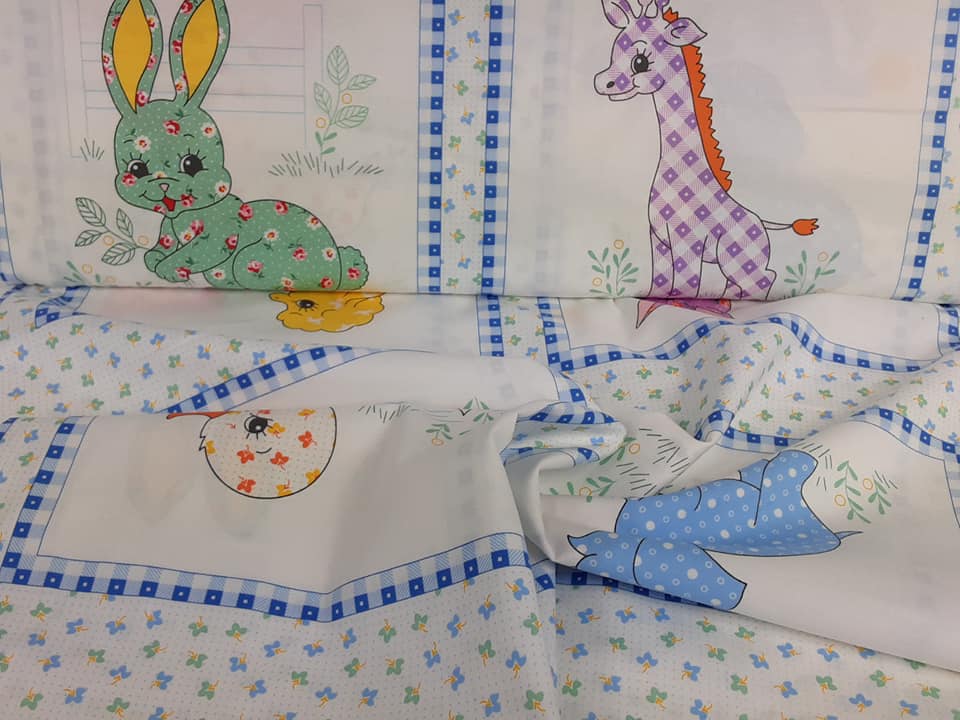 Purple Check Giraffe