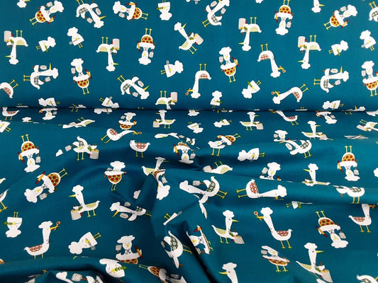 Polycotton Chef Ducks