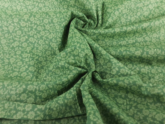 Green Daisy Pattern