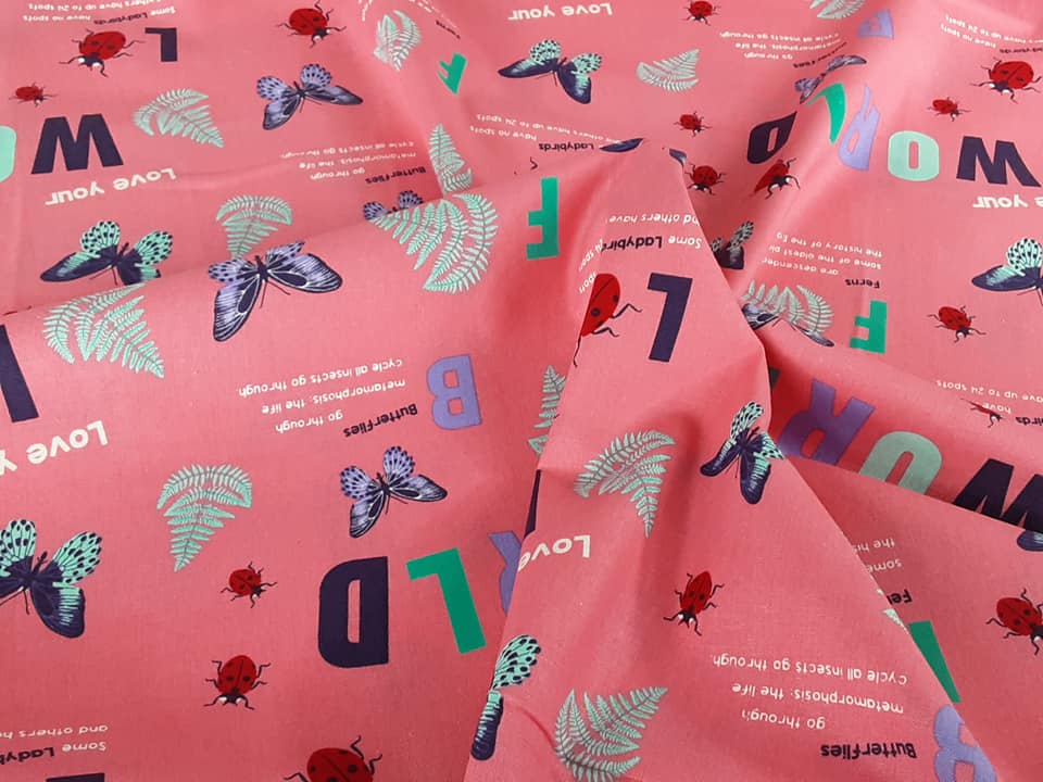 LOVE YOUR WORLD – COTTON PRINTS