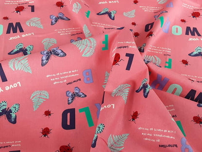 LOVE YOUR WORLD – COTTON PRINTS