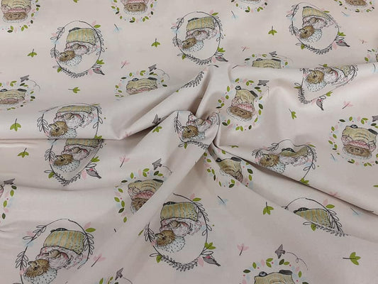 PETER RABBIT – DIGITAL COTTON PRINTS /Tiggywinkle