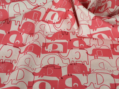 Elephant Cotton Poplin