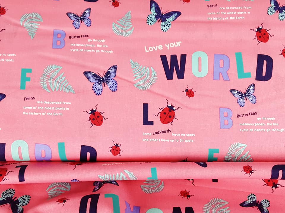 LOVE YOUR WORLD – COTTON PRINTS