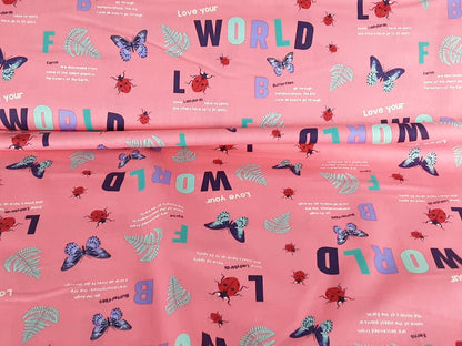 LOVE YOUR WORLD – COTTON PRINTS