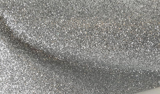 Fabric Roll: 2m x 40cm: Sparkle: Silver