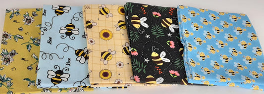 SO BUZZY BEES – FAT QUARTERS