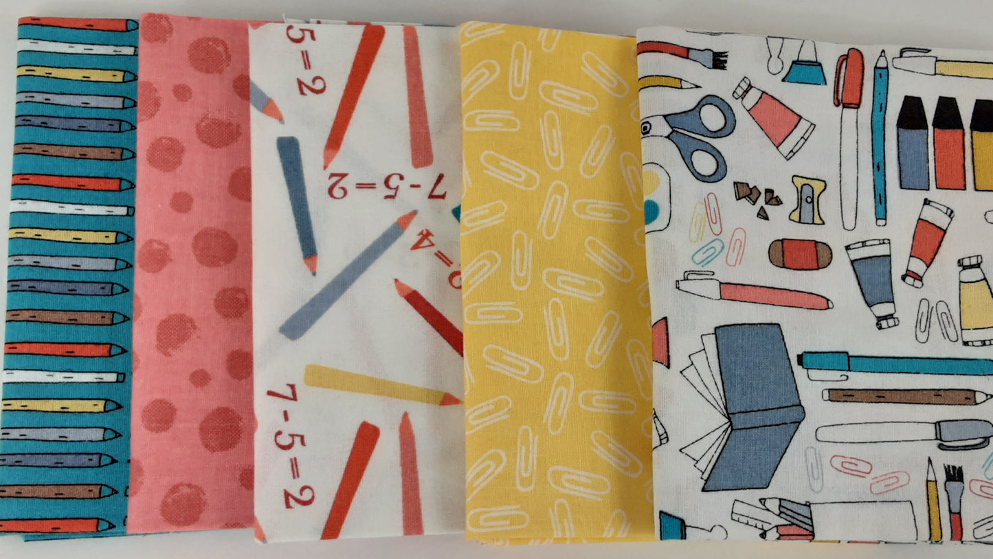 Back to School- Fat Quarters