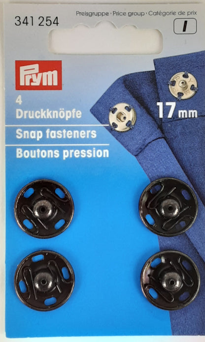 Prym Snap Fasteners 17mm