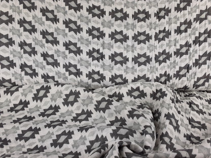 DIAMOND – PRINTED COTTON MUSLIN