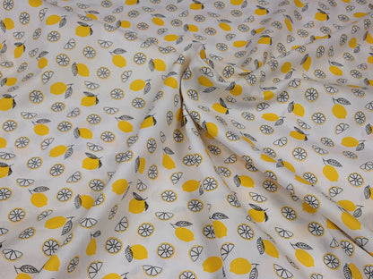 Cotton Prints- Lemon 2