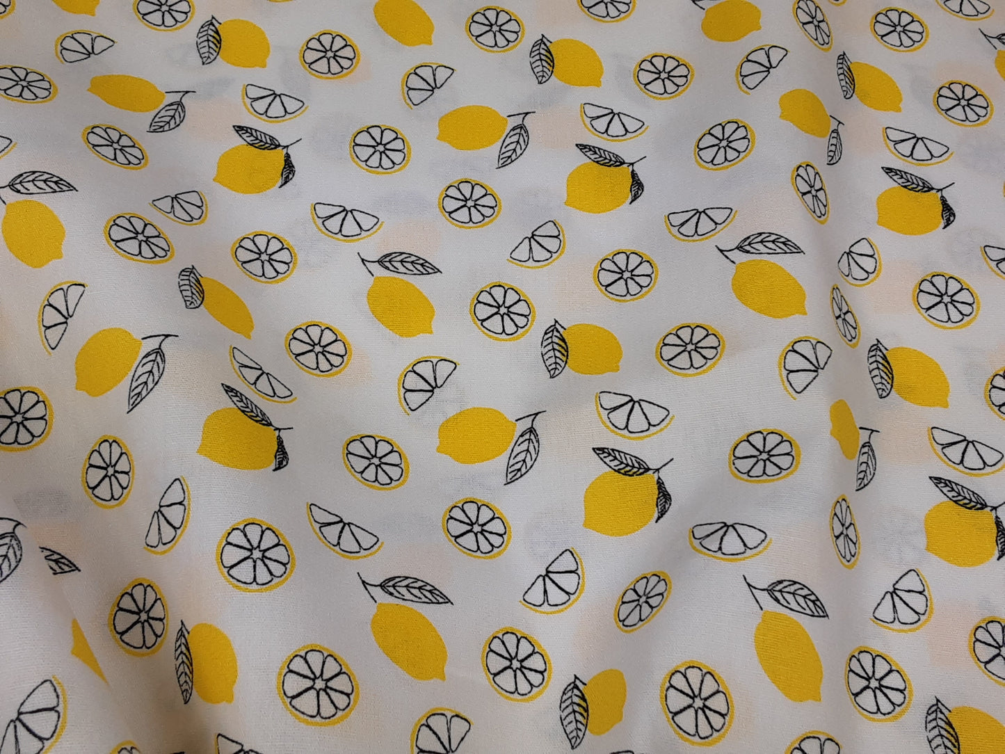 Cotton Prints- Lemon 2