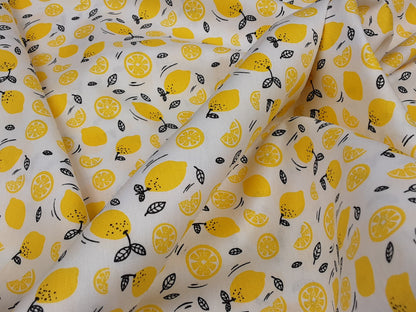 Cotton Prints- Lemon 3