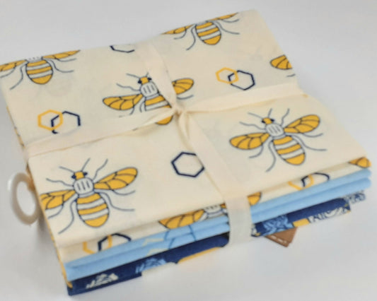 Patchwork Bee- Fat Quarter