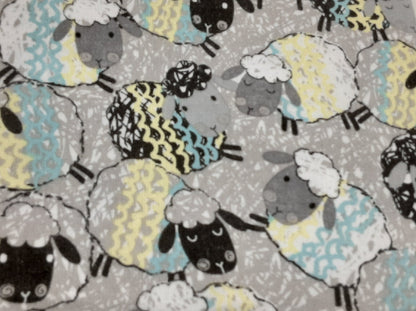 Knitting Sheep- Fat Quarter